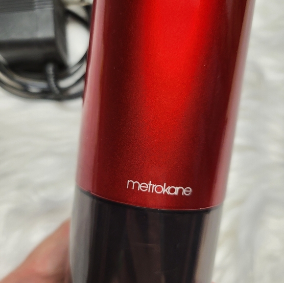 Metrokane Rabbit Rechargeable Wine Bottle Opener, Red & Silver - Picture 3 of 5